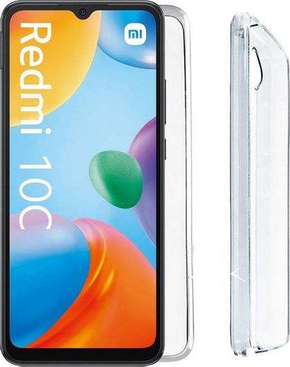 Θήκη Κινητού Volte-Tel Back Cover για Xiaomi Redmi 10C / 10 Σιλικόνη Διάφανο
