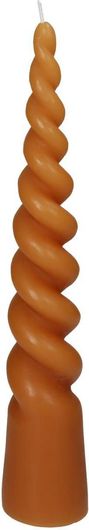 Κερί Arte Libre Σπιράλ Κώνος 5.5x5.5x30cm Μουσταρδί