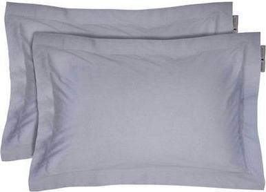 Σετ Μαξιλαροθήκες Greenwich Polo Club 2506 Oxford 50x70cm Γκρι 2τμχ