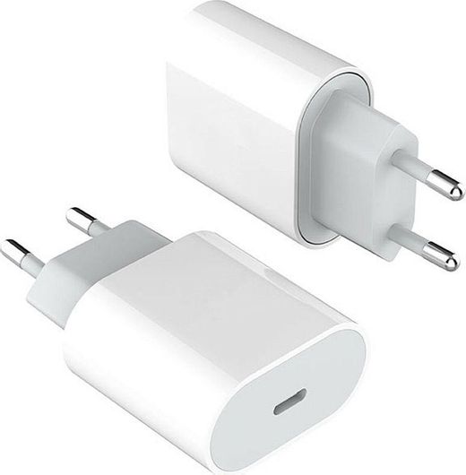 Φορτιστής Κινητού Apple Χωρίς Καλώδιο με Θύρα USB-C 20W Λευκό