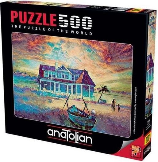 Puzzle Το Νησί των Φοινίκων 2D 500 Κομμάτια