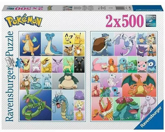 Puzzle Pokemon 2D 1000 Κομμάτια