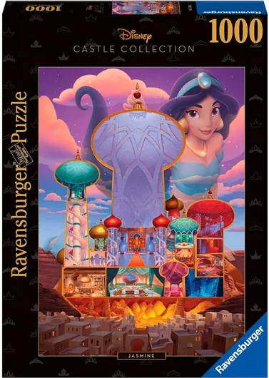 Puzzle Disney Castles: Jasmine 2D 1000 Κομμάτια