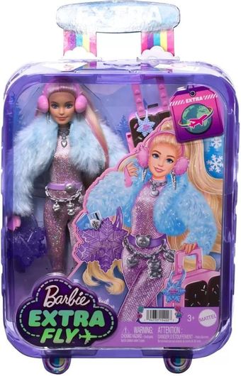 Barbie Mattel Extra Fly Χιόνι για 3+ Ετών