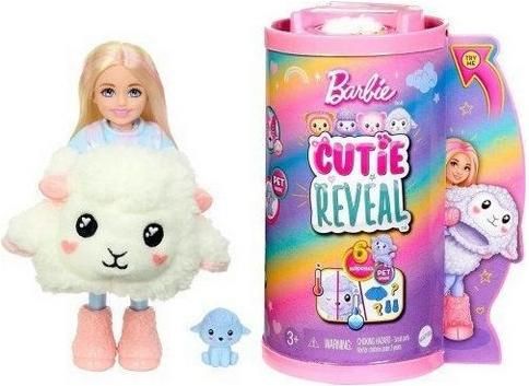 Barbie Mattel Cutie Reveal Προβατάκι για 3+ Ετών