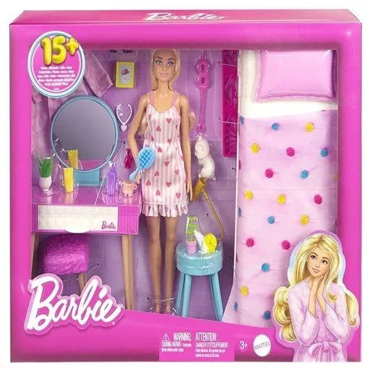 Barbie Mattel Υπνοδωμάτιο για 3+ Ετών
