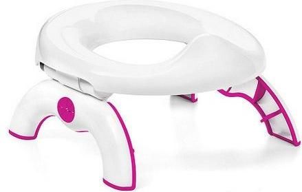 Παιδικό Κάθισμα Τουαλέτας Go Potty με Σκληρή Επιφάνεια Λευκό