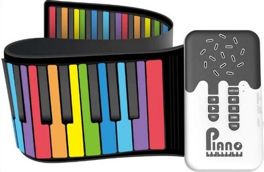 Πιάνο Αφής Επαναφορτιζόμενο Ευλύγιστο Πολύχρωμο