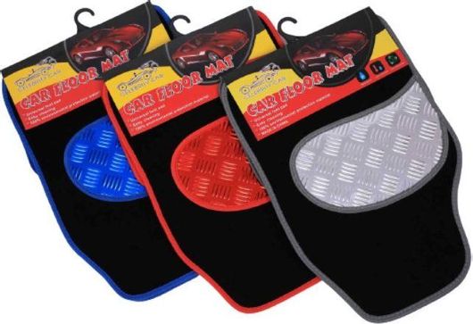 Πατάκια Αυτοκινήτου Celebrity Car 022 Μπροστινά & Πίσω Universal Σετ 4τμχ Τυχαία Επιλογή Χρώματος