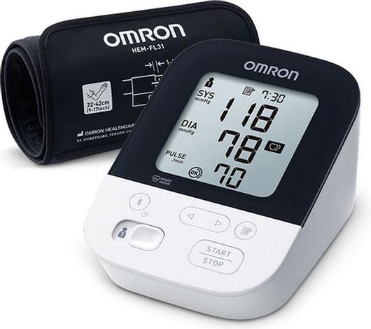 Ψηφιακό Πιεσόμετρο Μπράτσου Omron M4 Intelli IT HEM-7155T με Aνίχνευση Αρρυθμίας & Bluetooth