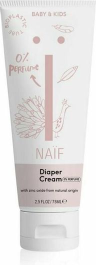Naïf Diaper Κρέμα χωρίς Άρωμα 75ml