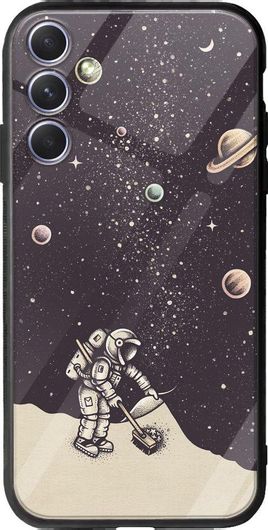 Θήκη Κινητού Back Cover για Samsung Galaxy A54 - Groove TPU - Space Dust