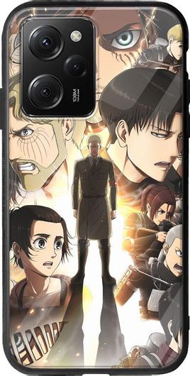 Θήκη Κινητού Back Cover για Xiaomi Poco X5 Pro - Groove TPU - Attack On Titan