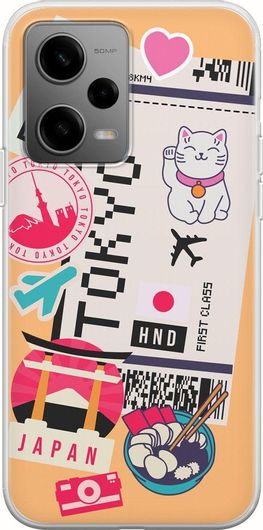 Θήκη Κινητού Back Cover για Xiaomi Xiaomi Poco X5 - Flexible TPU - Ticket To Tokyo