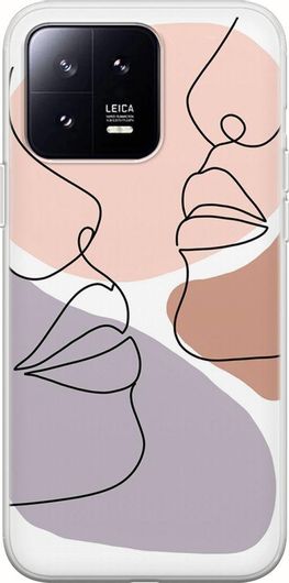 Θήκη Κινητού Back Cover για Xiaomi 13 - Flexible TPU - Woman Face Line