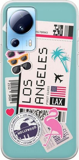 Θήκη Κινητού Back Cover για Xiaomi 13 Lite - Flexible TPU - Ticket To Los Angeles