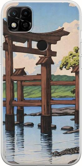 Θήκη Κινητού Back Cover για Xiaomi Redmi 10A - Flexible TPU - Ukiyo-e - Tazawa Lake