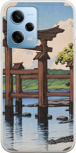 Θήκη Κινητού Back Cover για Xiaomi Redmi Note 12 4G - Flexible TPU - Ukiyo-e - Tazawa Lake