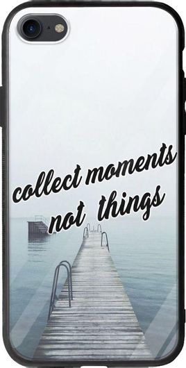 Θήκη Κινητού Back Cover για Apple iPhone 8 - Groove TPU - Collect Moments Not Things