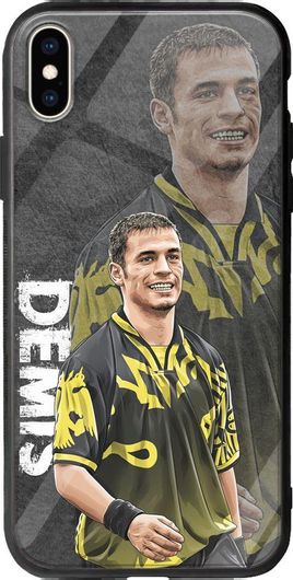 Θήκη Κινητού Back Cover για Apple iPhone XS Max - Groove TPU - Football Legends - Demis Nikolaidis