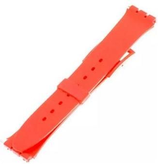 Λουράκι Swatch από Καουτσούκ 17mm Κόκκινο