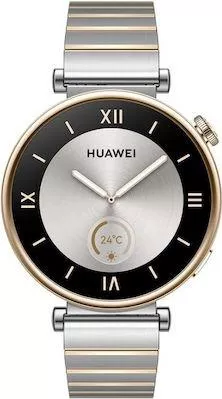 Huawei Watch GT 4 41mm Stainless Steel & Silver Strap