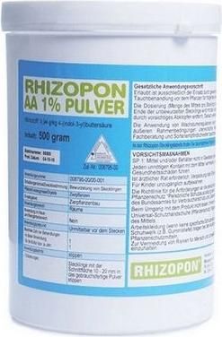 Ορμόνη Ριζοβολίας Φυτοργκάν Rhizopon AA για Ξυλώδη Φυτά 1% 500gr