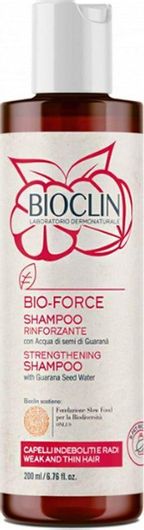 Σαμπουάν Bioclin Bio Force Strengthening Αναδόμησης / Θρέψης για Λεπτά Μαλλιά 200ml