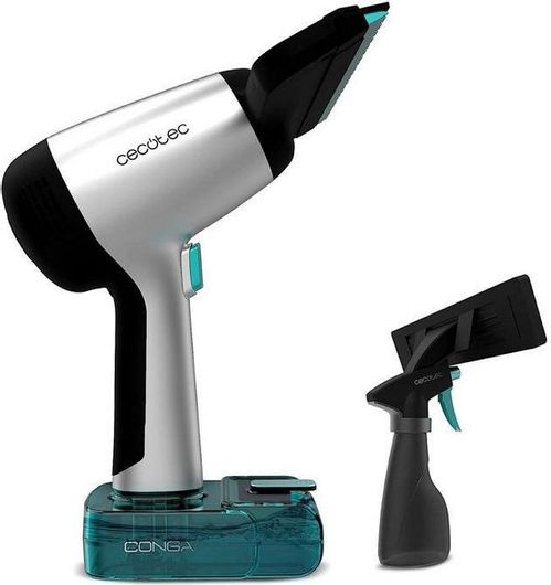 Cecotec CEC-08058 Conga Rockstar 3700 Καθαριστής Τζαμιών 3 σε 1 Ασημί / Μαύρο