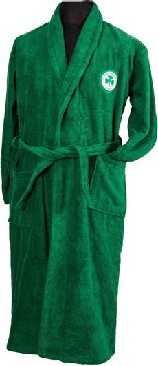 Μπουρνούζι με Κουκούλα Ενηλίκων Le Blanc Panathinaikos B.C. Official Τριφύλλι Large