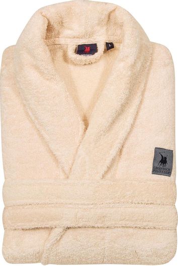 Μπουρνούζι Greenwich Polo Club XXL 3201 Κρεμ