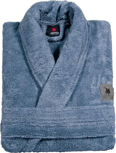 Μπουρνούζι Greenwich Polo Club XXL 3205 Γαλάζιο