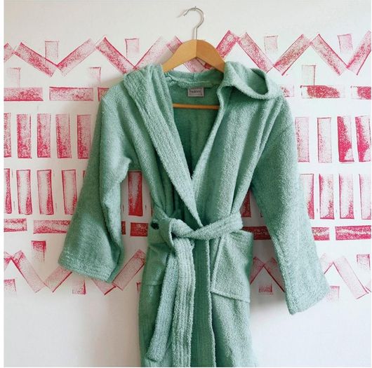 Μπουρνούζι Melinen Home Ενηλίκων Liberty Dark Aqua XXL