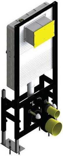 Καζανάκι Karag Slim Plus Εντοιχιζόμενο Πλαστικό Ορθογώνιο Χαμηλής Πίεσης