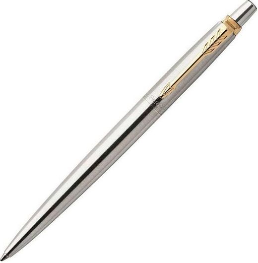 Στυλό Parker Jotter Ballpoint Stainless Steel GT Ασημί με Χρυσό