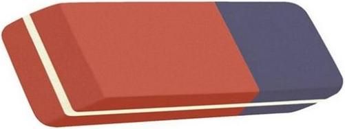 Γόμα Σβήστρα Μπλε / Κόκκινο