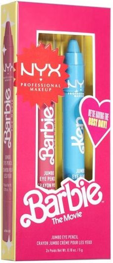 Μολύβια Ματιών Nyx Barbie Jumbo Eye Σετ 2τμχ