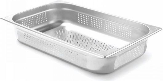 Σκεύος Gastronorm Mori 2A Profi Line 30.40768 Inox GN 1/1 Διάτρητο 100mm
