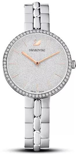 Γυναικείο Ρολόι Swarovski Cosmopolitan με Μεταλλικό Μπρασελέ Ασημί