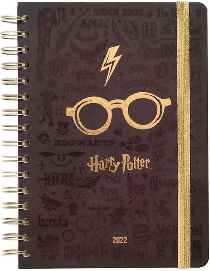 Ημερολόγιο Ατζέντα 2022 Harry Potter Καφέ