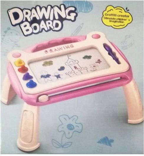 Πίνακας Σχεδίασης Drawing Board Happy Doodle 881 Ροζ