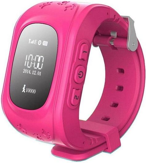 Smartwatch AW-K01P GPS Παιδικό Pink Art