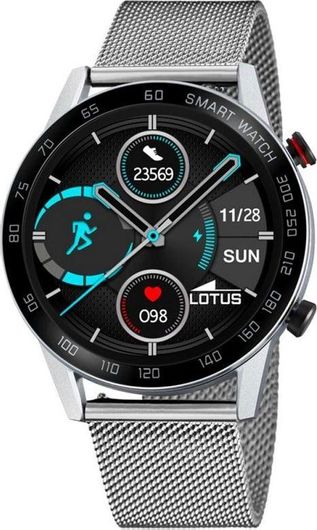 Smartwatch Lotus L50017 / 1 με Ψηφιακό Καντράν & Μπρασελέ