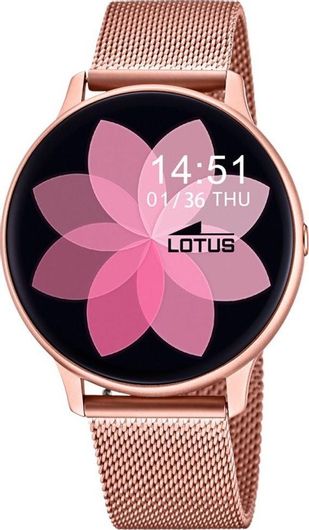 Smartwatch Lotus Boxset L50015 / A Mesh Μπρασελέ Ροζ Χρυσό