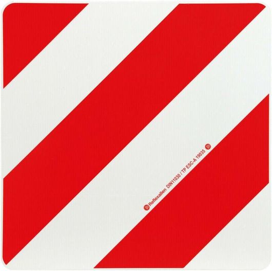 Aνακλαστικό Σήμα Lampa σε Πάνελ Γαλβανισμένου Χάλυβα 423x423mm L