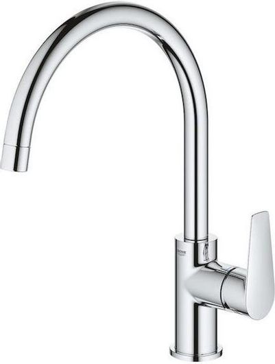Grohe Bauedge Ψηλή Μπαταρία Κουζίνας Πάγκου Chrome