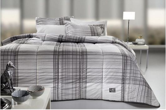 Σετ Μαξιλαροθήκες Guy Laroche Pueblo 50x70cm Smoke