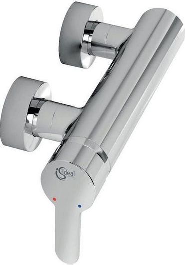 Μπαταρία Μπανιέρας Ideal Standard Connect Αναμεικτική Ασημί