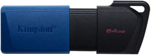 Kingston Datatraveler Exodia M 64GB USB 3.2 Stick Μαύρο