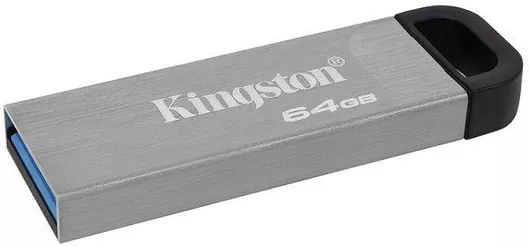 Kingston DataTraveler Kyson 64GB USB 3.2 Stick Ασημί